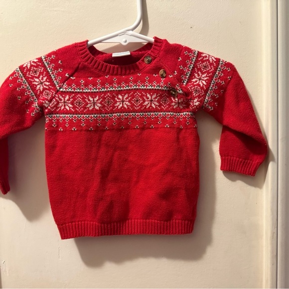 Edgehill Collection Holiday Fair Isle Sweater - Picture 2 of 9